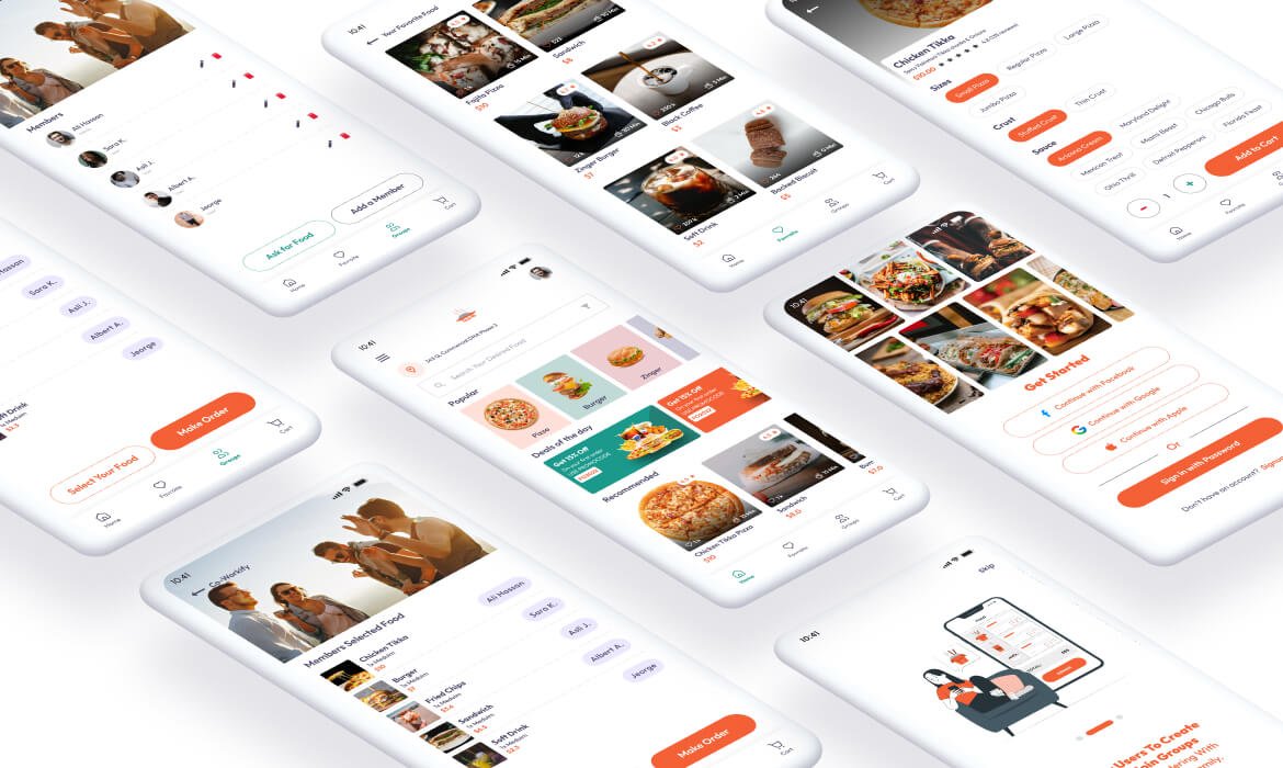 Taste Me Food App UI Ux Design Casestudy Cover Photo